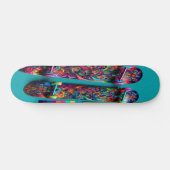 "Waanzinnig Wonderland" Persoonlijk Skateboard (Horizontaal)