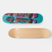 "Waanzinnig Wonderland" Persoonlijk Skateboard (Horizontaal)