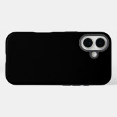 Waanzinnig zwart (de donkerste zwart) Case-Mate iPhone case (Achterkant (horizontaal))