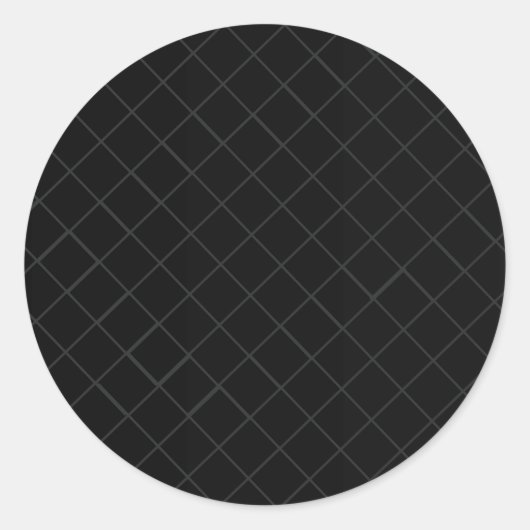 Waanzinnig zwart patroon Stickers (Voorkant)