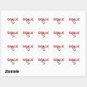 Waanzinnige Goalie Sticker (Vel)