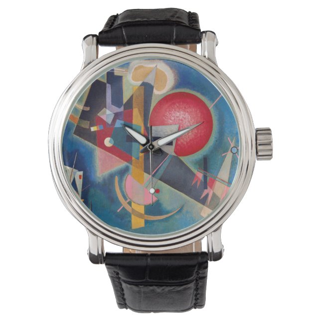 waanzinnige improvisatie kandinsky horloge (Voorkant)