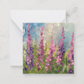 Waanzinnige Lavendelvelden Notitiekaartje (Voorkant)