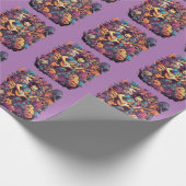 Waanzinnige Punk rellen Cadeaupapier (Hoek)