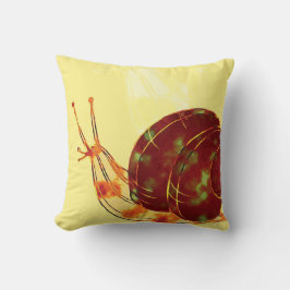 Waanzinnige slakkenverblijf: kussen