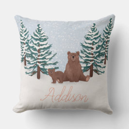 Waanzinnige Winter Beren & Woodland Wonderland Kussen