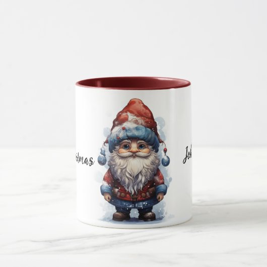 Waanzinnige Winter Gnome Mok (Midden)