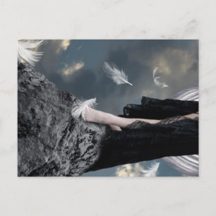 Waar alleen Angels Wander Briefkaart