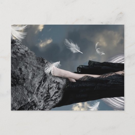 Waar alleen Angels Wander Briefkaart (Voorkant)