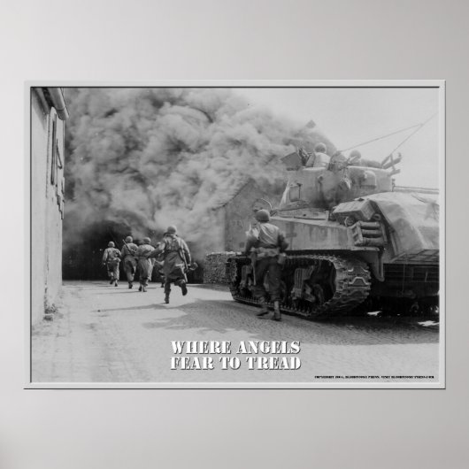 Waar Angels bang voor lezen is Poster (Voorkant)