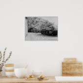 Waar Angels bang voor lezen is Poster (Keuken)