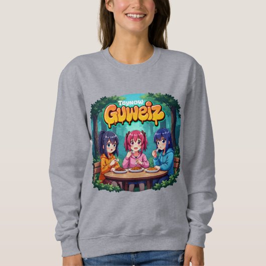 Waar Anime ontmoet Lifestyle 🌟 Trui (Voorkant)