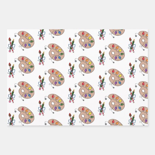 Waar Art Thou, kerstpapier Inpakpapier Vel (Voorkant 3)