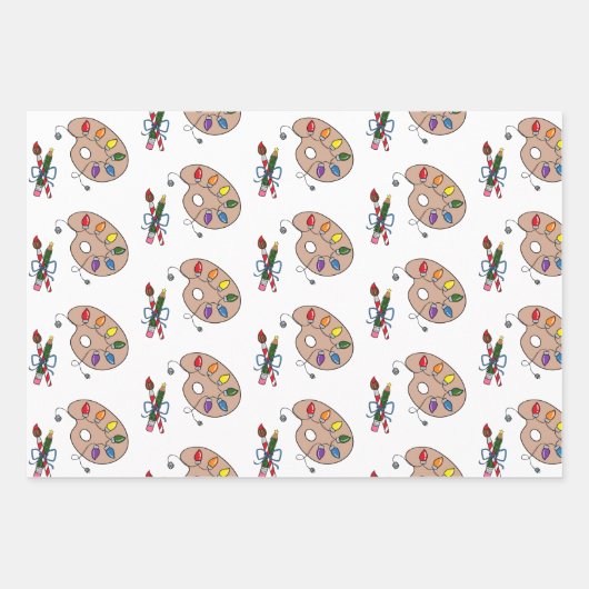 Waar Art Thou, kerstpapier Inpakpapier Vel (Voorkant)