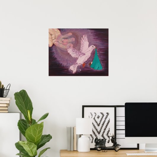 Waar baby's uit poster komen (Thuiskantoor)