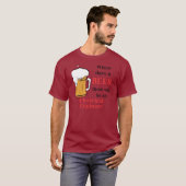 Waar Beer - Elektrische ingenieur T-shirt (Voorkant volledig)