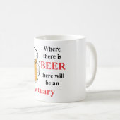 Waar Beer is - actuaris Koffiemok (Voorkant rechts)