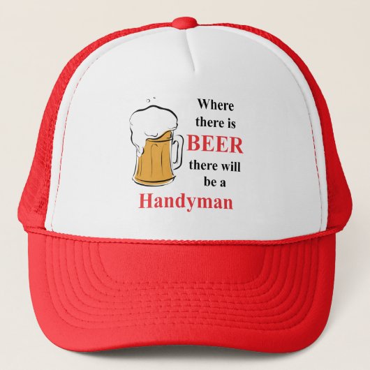 Waar Beer is - Handyman Trucker Pet (Voorkant)