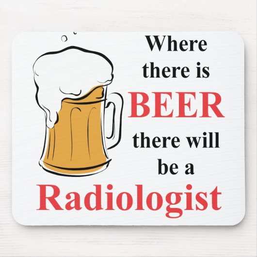 Waar Beer is - Radioloog Muismat (Voorkant)