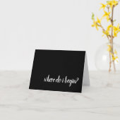 waar begin ik mee ? kaart (Gele Bloem)