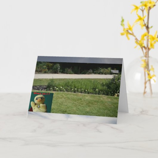 Waar ben ik? #5b Kaart (Gele Bloem)