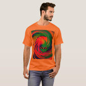 Waar ben ik? Heren T-shirt (Voorkant volledig)