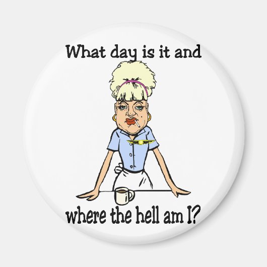 waar ben ik in godsnaam magneet (Voorkant)