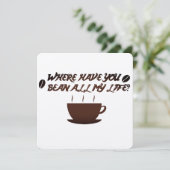 Waar ben je al mijn hele leven gebleven? kaart (Staand voorkant)