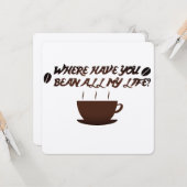 Waar ben je al mijn hele leven gebleven? kaart (Voorkant / Achterkant in situ)