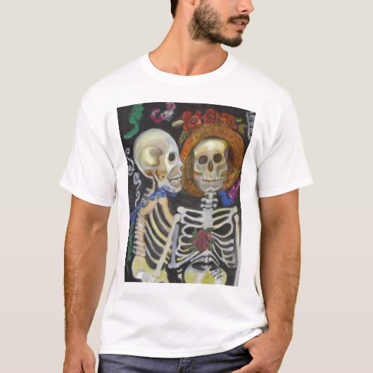 Waar ben je al mijn hele leven geweest? t-shirt (Voorkant)