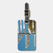 Waar ben je? bagagelabel (Voorkant verticaal)