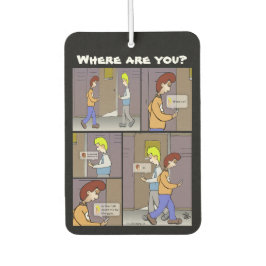 Waar ben je? Luchtverfrisser