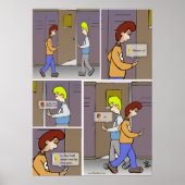 Waar ben je? Poster (Voorkant)