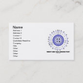 Waar ben je voor gecodeerd? (Aminozuurwiel) Visitekaartje (Voorkant)