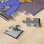 Waar ben jij de puzzel? legpuzzel (Zijkant)