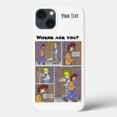 Waar bent u? Case-Mate iPhone case (Achterkant)