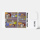 Waar bent u? Case-Mate iPhone case (Achterkant (horizontaal))