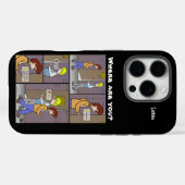 Waar bent u? Case-Mate iPhone case (Achterkant (horizontaal))