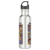 Waar bent u? waterfles  (Voorkant)