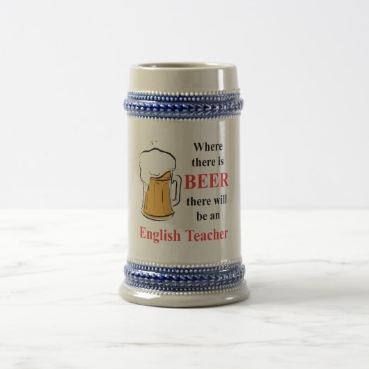 Waar bier is, Engels leraar Bierpul (Center)