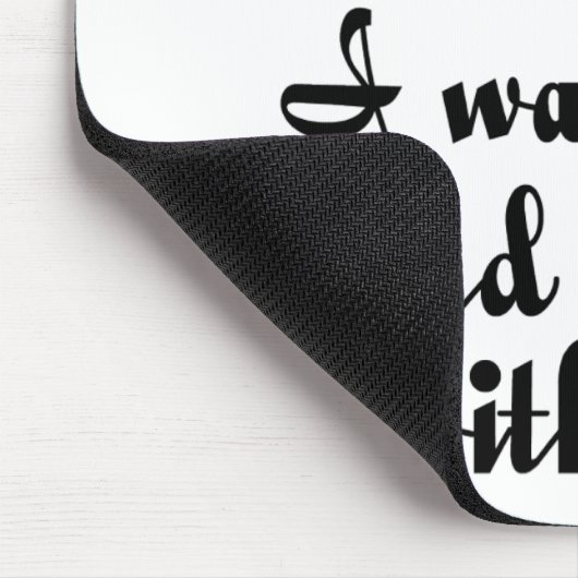 Waar bloed *Mousepad* Muismat (Hoek)