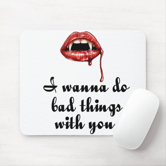 Waar bloed *Mousepad* Muismat (Met muis)