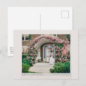 Waar bloemen bloeien, bloeit ook hoop.  briefkaart (Voorkant / Achterkant)