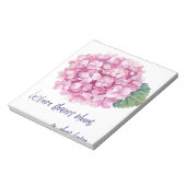 Waar bloemen bloeien notitieblok (Linkerzijde)