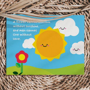 Waar bloemen Briefkaart vinden