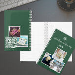 Waar bloemen je verhaal vertellen 🌿 je bloemenwin planner<br><div class="desc">Blijf georganiseerd in stijl met onze Where Flowers Tell Your Story 🌿 Your Florist Shop Planner, ontworpen in een serene groene achtergrond met witte tekst en fotolijsten. 🌿📅 Op de voorkant staat je eigen script-tagline 'Where Flowers Tell Your Story' boven de kenmerkende witte bloesem-logo. Drie overlappende vierkante foto's laten uw...</div>