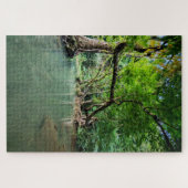 Waar bomen water ontmoeten legpuzzel (Horizontaal)