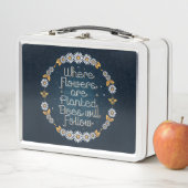 Waar de Bloemen Geplante Lunch Doos zijn (In situ)