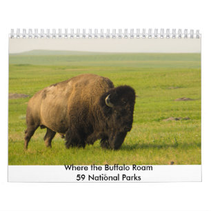 Waar de Buffalo Roam Kalender