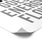 Waar de focus ligt op energiestromen poster (Hoek)